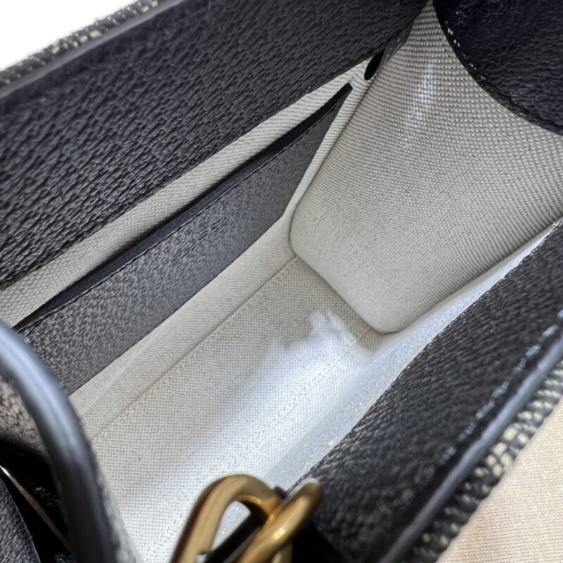 Replica Gucci Ophidia Mini Tote Bag Black Denim - premium-grade designer purse dupe