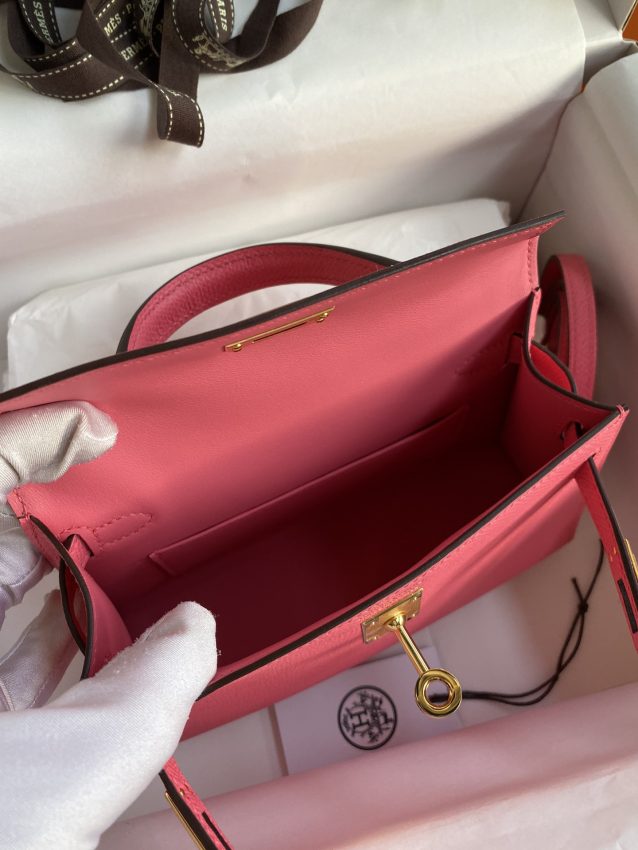 Replica Hermes Kelly Epsom Lipstick - 1:1 designer replica handbag