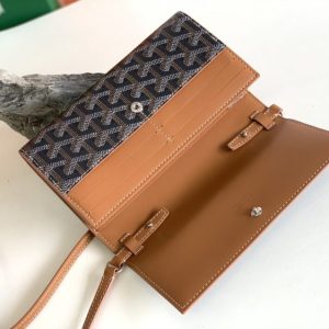 Replica Goyard Varenne Continental Wallet Brown - ultra-realistic fake designer tote