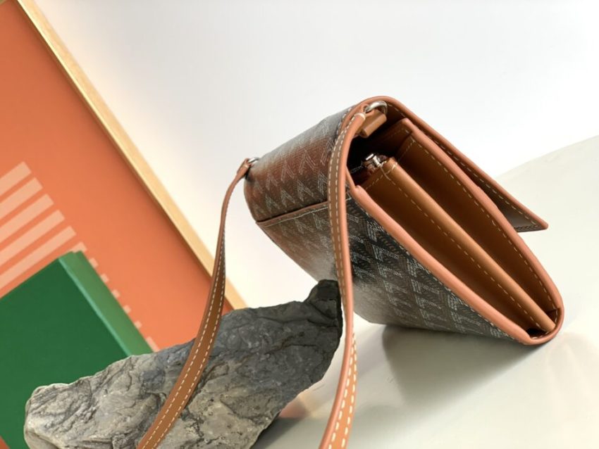 Replica Goyard Varenne Continental Wallet Brown - high-accuracy replica luxury purse