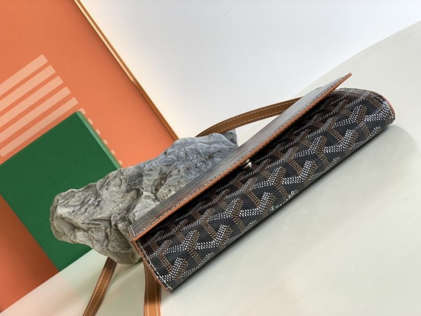 Replica Goyard Varenne Continental Wallet Brown - high-accuracy replica luxury purse