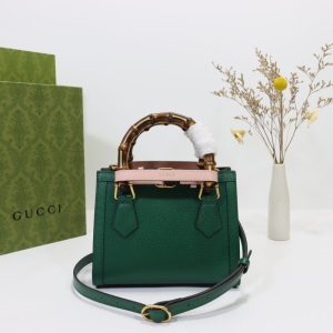 Replica Gucci Diana Small Tote Green - authentic-look luxury purse replica