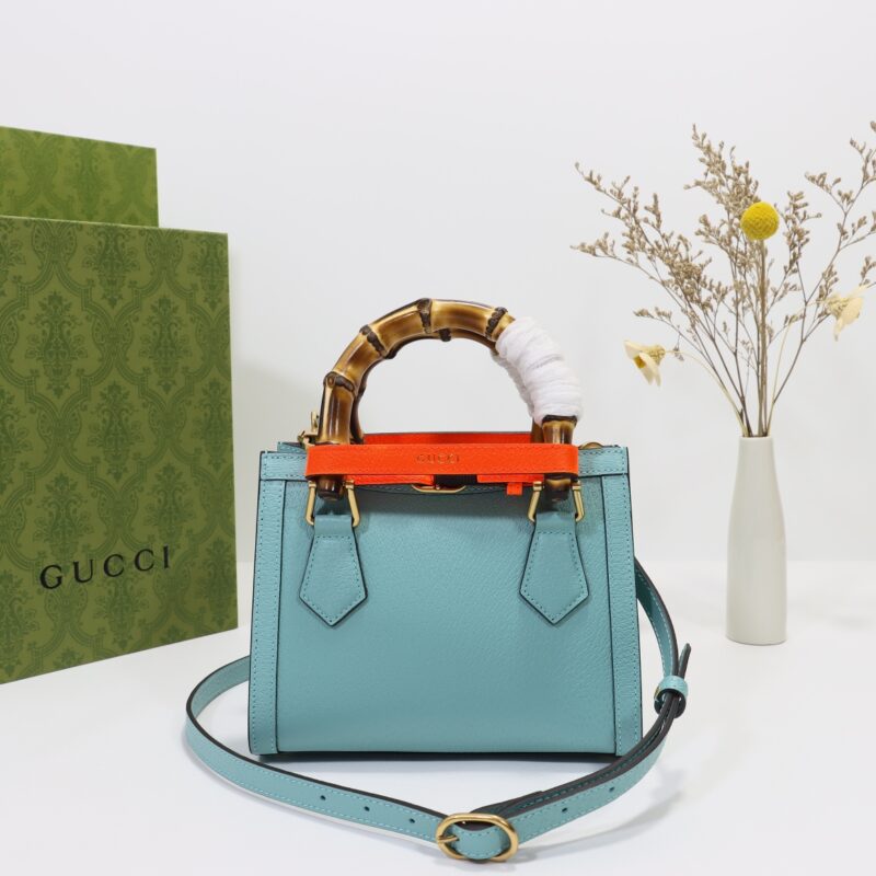 Replica Gucci Diana Small Tote Tiffany - top-tier luxury replica shoulder bag