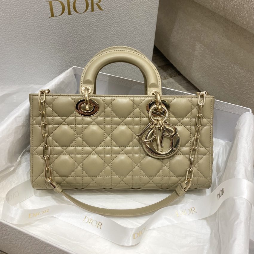 Replica Dior Lady D-Joy Large Bag Caramel - premium-grade designer purse dupe