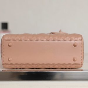 Replica Lady Dior Ultramatte Apricode Grid ABC - elite superclone designer purse