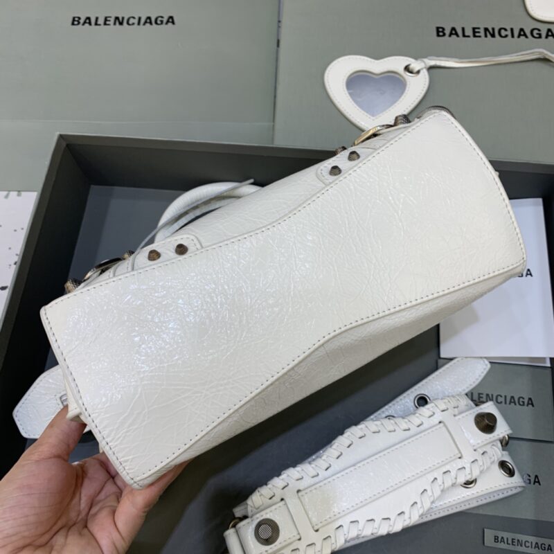 Replica Balenciaga Le City White - high-quality designer bag clone