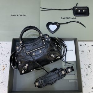 Replica Balenciaga Le City Black Diamond - elite superclone designer purse