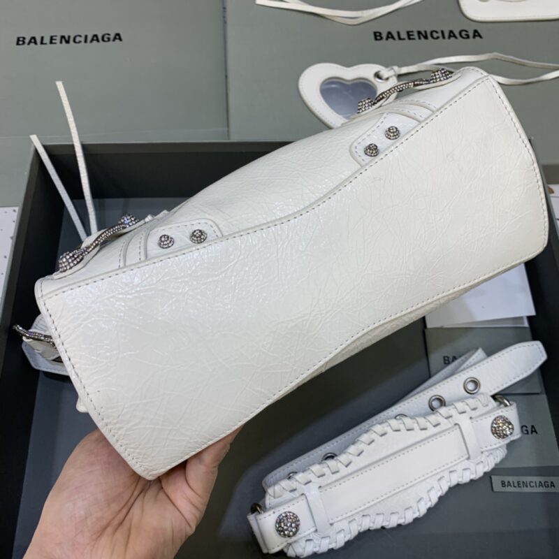 Replica Balenciaga Le City White Diamond - 1:1 designer replica handbag