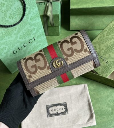 Replica Gucci Ophida Jumbo Long Wallet - high-quality designer bag clone