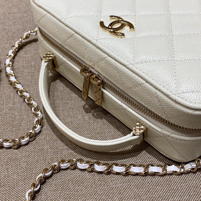 Replica CHANEL 22 Camera Bag White - premium 1:1 fake handbag model