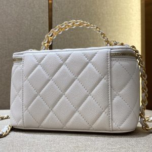 Replica CHANEL 22S Handle Box Bag White - elite superclone designer purse
