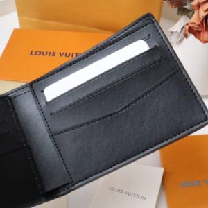 Replica Louis Vuitton Slender Wallet Full Black - best-selling designer handbag dupe