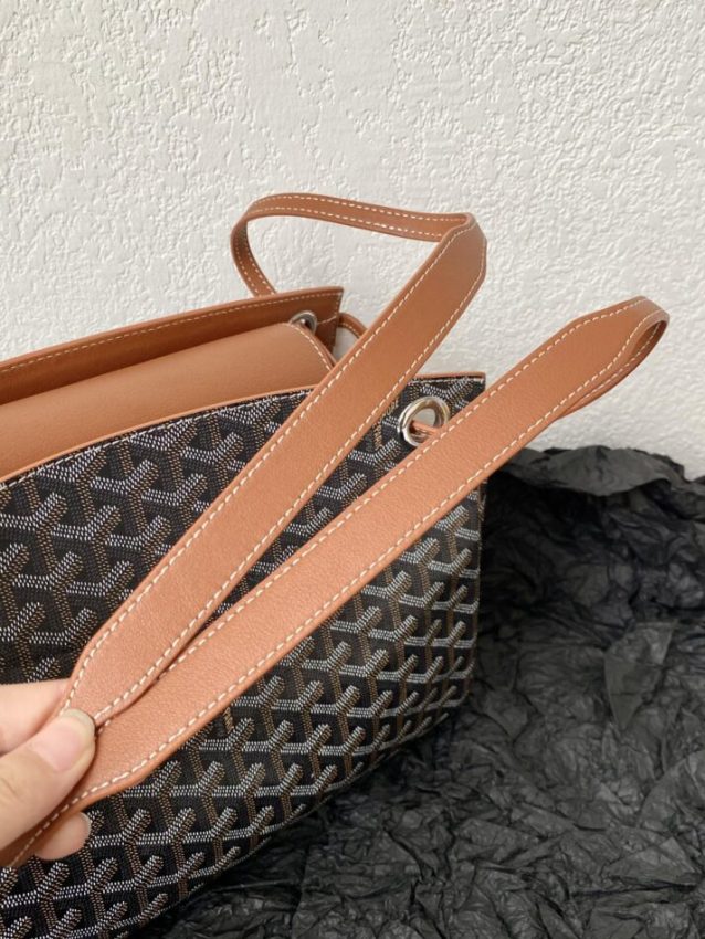 Replica Goyard Rouette Souple Brown - premium-grade designer purse dupe