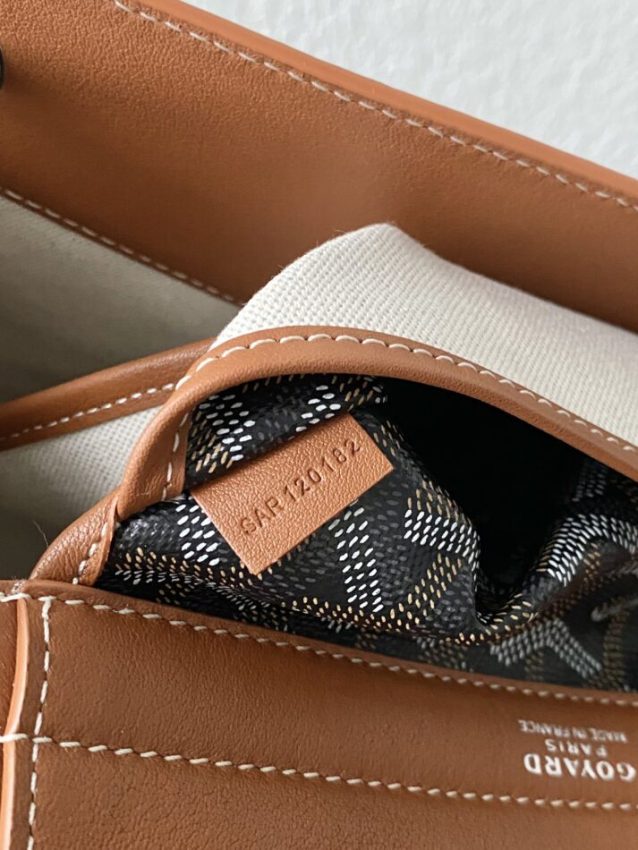 Replica Goyard Rouette Souple Brown - near-authentic luxury replica handbag