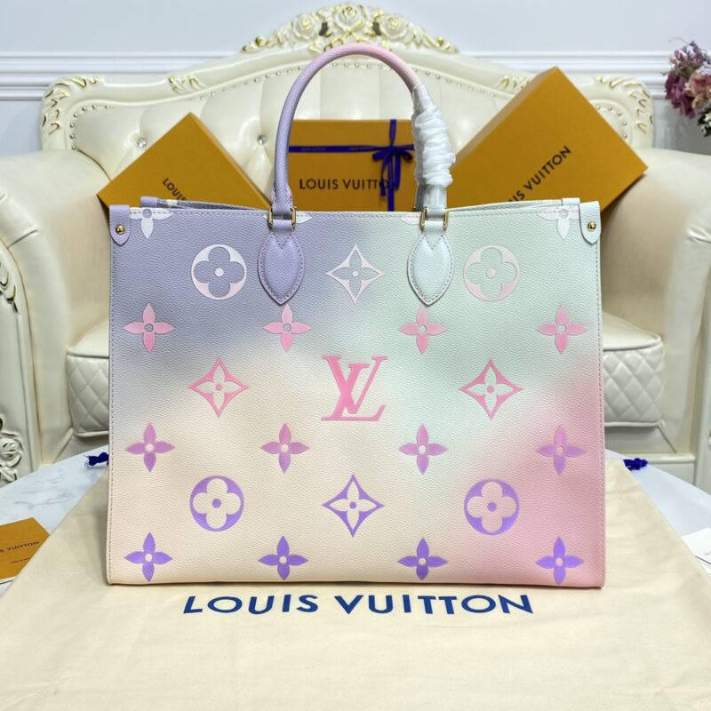 Replica LV OnTheGo Large Purple - ultra-realistic fake designer tote