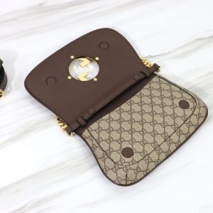 Replica Gucci Blondie Canvas Brown - best quality luxury bag dupe
