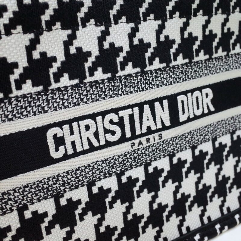 Replica Dior Tote Book Houndstooth - best-selling designer handbag dupe