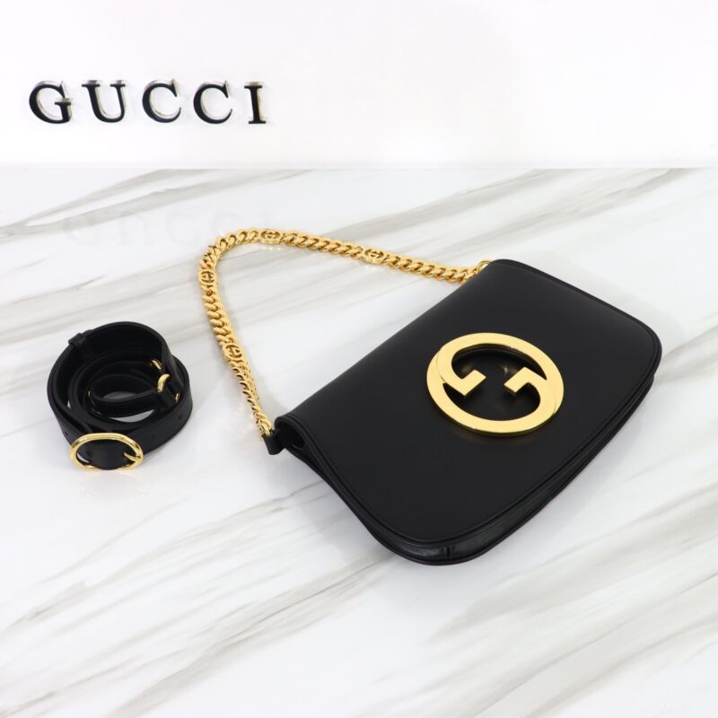 Replica Gucci Blondie Leather Black - high-quality designer bag clone
