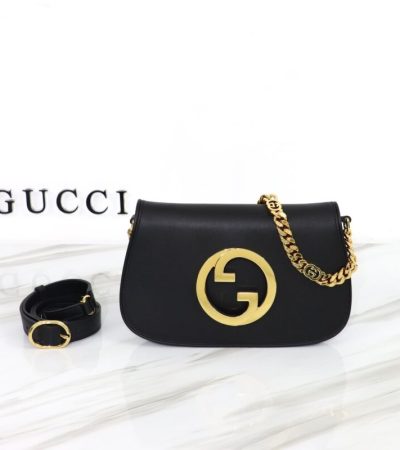 Replica Gucci Blondie Leather Black - premium-grade designer purse dupe