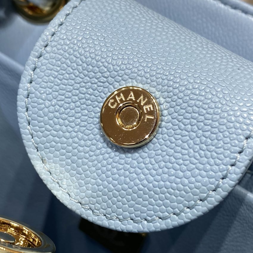 Replica CHANEL 22S Hubo Bag Light Blue - best-selling designer handbag dupe