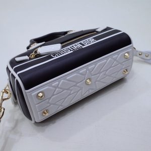Replica Dior Vibe Zip Bowling Bag Black - top-rated replica designer bag