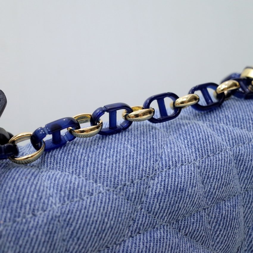 Replica Dior Caro Bag Denim Blue - elite superclone designer purse