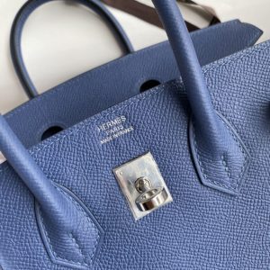 Replica Hermes Birkin Agate Blue - top-tier luxury replica shoulder bag