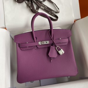 Replica Hermes Birkin Epsom Anemone Purple - 1:1 designer replica handbag