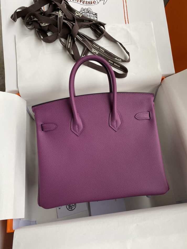 Replica Hermes Birkin Epsom Anemone Purple - high-quality designer bag clone