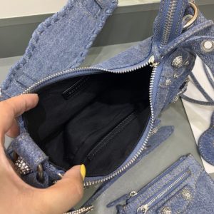Replica Balenciaga Le Cagole Denim - premium-grade designer purse dupe
