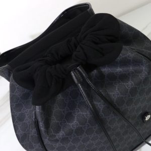 Replica Gucci Interlocking Double G Backpack Black - best-selling designer handbag dupe