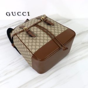 Replica Gucci Interlocking Double G Backpack Beige - high-accuracy replica luxury purse