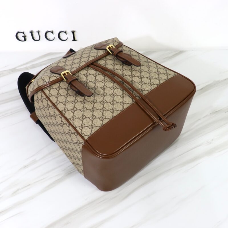 Replica Gucci Interlocking Double G Backpack Beige - high-accuracy replica luxury purse