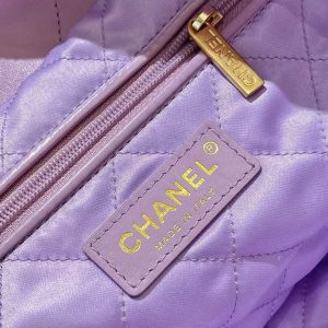 Replica CHANEL 22 Small Handbag Purple - best-selling designer handbag dupe