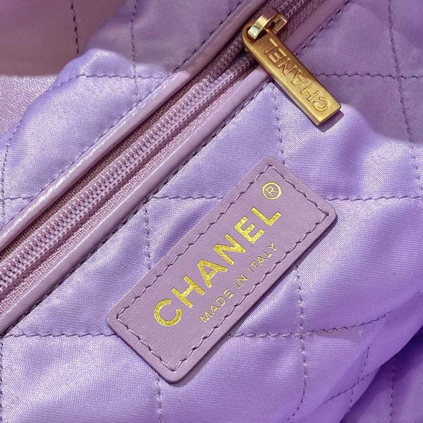 Replica CHANEL 22 Small Handbag Purple - best-selling designer handbag dupe