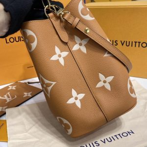 Replica Louis Vuitton Noe Bucket Brown MM - 1:1 designer replica handbag
