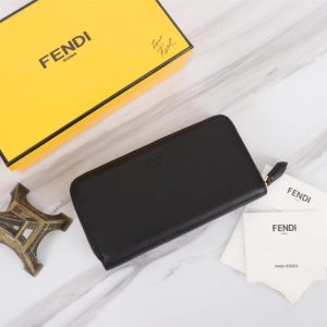 Replica Fendi Yellow Eyes Wallet - premium-grade designer purse dupe