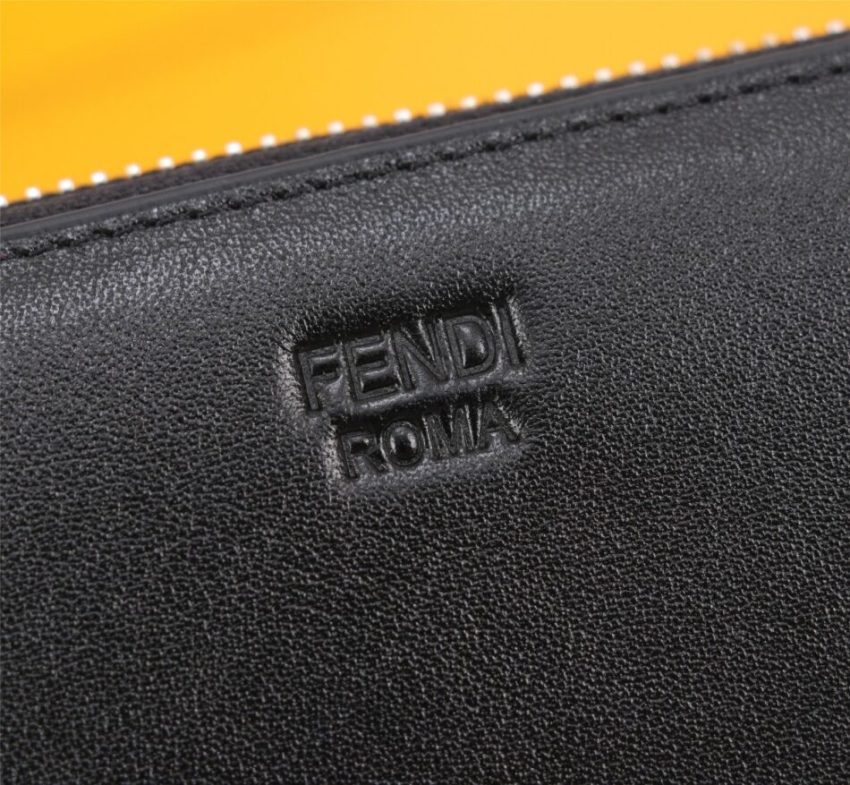 Replica Fendi Black Eyes Wallet - best quality luxury bag dupe