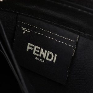 Replica Fendi Black Eyes Wallet - high-accuracy replica luxury purse
