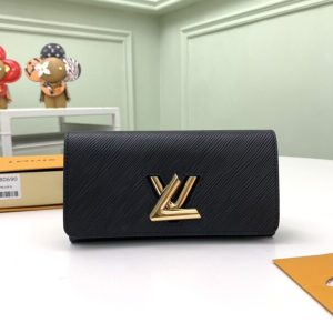 Replica Louis Vuitton Twist Wallet Black - best-selling designer handbag dupe