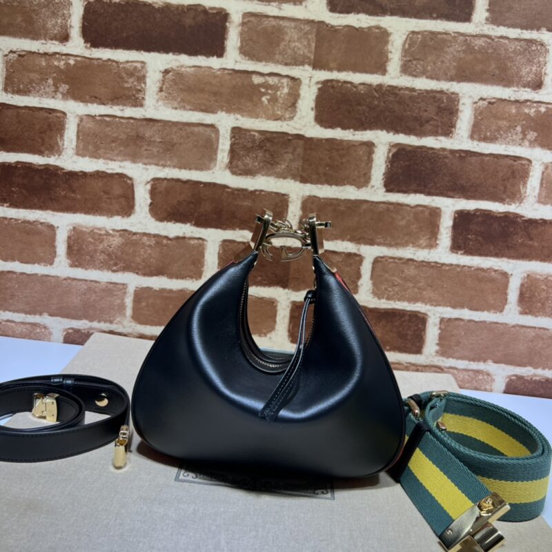 Replica Gucci Attache Canvas Black - top-tier luxury replica shoulder bag