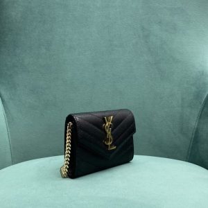 Replica Yves Saint Laurent Chain Wallet Black - top-tier luxury replica shoulder bag