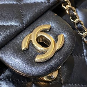 Replica CHANEL Classic Flap 20cm Lion - near-authentic luxury replica handbag