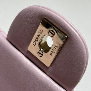 Replica CHANEL CF 20 cm Lion Pink - high-quality designer bag clone
