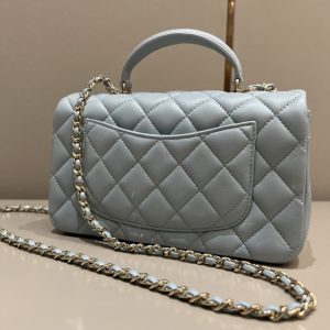 Replica CHANEL CF 20 cm Lion Grey - high-end fake designer purse