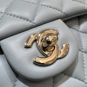 Replica CHANEL CF 20 cm Lion Grey - ultra-realistic fake designer tote