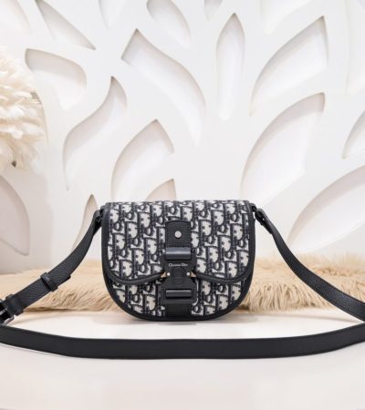 Replica Dior Mini Gallop Bag with Strap White Canvas - high-quality designer bag clone