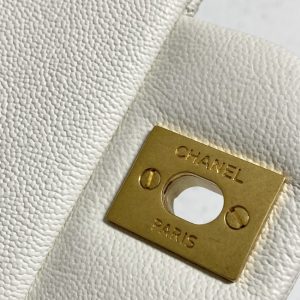 Replica CHANEL CF Handle White - near-authentic luxury replica handbag
