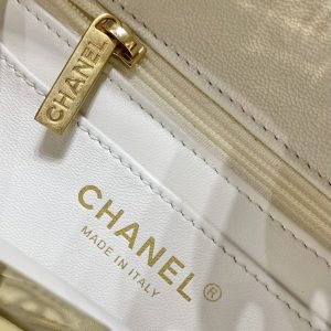 Replica CHANEL CF Handle White - 1:1 designer replica handbag
