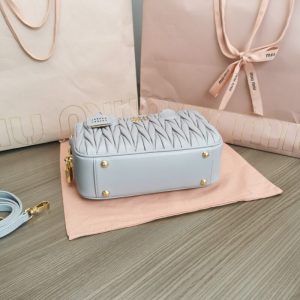 Replica Miu Miu Arcadie Medium Sky Blue - premium 1:1 fake handbag model